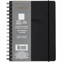 Cahier ? onglets noir  590535-0, HILROY